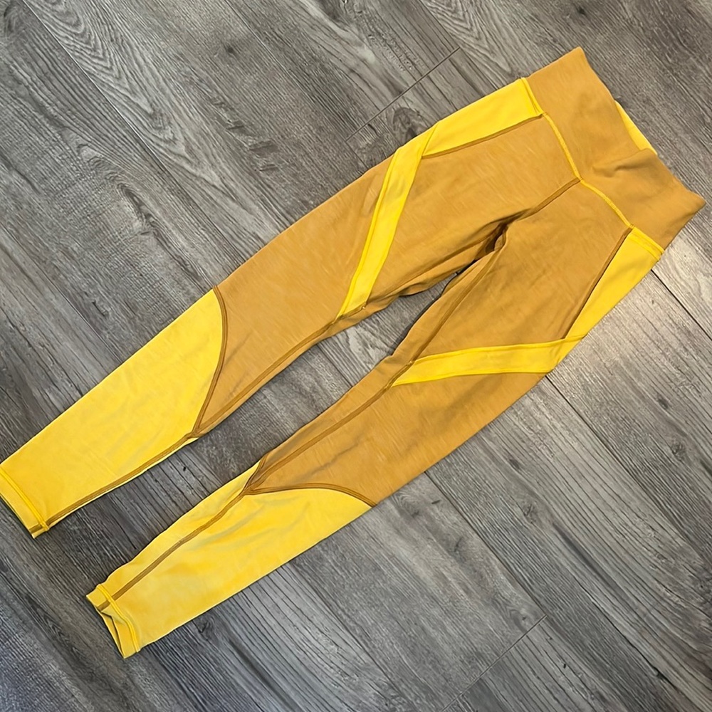 Size 4 marigold lululemon pants.
